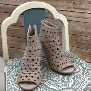 Michael Kors Peep Toe Bootie